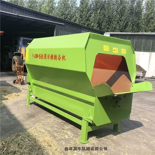 青島市養牛5立方混草機 雙絞龍混草機區別